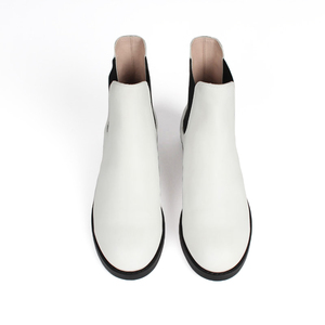 Stivali personalizzati produttore Design <span class=keywords><strong>stivaletti</strong></span> invernali di colore bianco da ragazza stivali piatti personalizzati in pelle morbida Sense per ragazze - Product Image 5