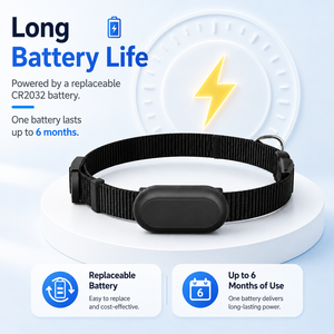 Localisateur mondial étanche, mini traceur <span class=keywords><strong>GPS</strong></span> pour chat et chien, dispositif de suivi en silicone, collier pour animaux de compagnie, compatible Apple IOS et Android <span class=keywords><strong>SmartTag</strong></span> - Product Image 6