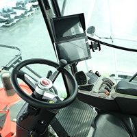 Moissonneuse-batteuse automotrice de qualité professionnelle, haut niveau de sécurité, faible niveau sonore, 580 CV, pour le maïs, avec moteur de marque réputée