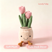 Boneka Super Sott Plush Kustom Desain Pot Lucu Hadiah Ulang Tahun Bahan Poliester Pereda Stres Isian Kapas PP Mainan Hewan Boneka