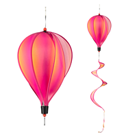 Vente en gros : Décoration de jardin en PVC, résistante aux intempéries, en forme de montgolfière scintillante, à faible MOQ, directement de l'usine