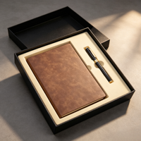 Papeterie d'affaires et fournitures scolaires carnet de notes en gros collège camarade de classe classeur cahiers stylo coffret cadeau Kit pour enseignants