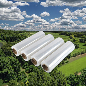 Película Estirable de Polietileno de Baja Densidad Lineal (LLDPE) para Envoltura, Resistente a la Humedad, Gruesa, de Plástico Suave, a Precio Competitivo - Product Image 3