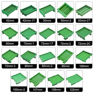 SZOMK AKDRW Bộ Chuyển Đổi Mạch Điện Tử PCB DIN Rail Hỗ Trợ Bảng Mạch Giá Gắn Hàng Rào Cố Định Cho PCB - Product Image 6