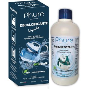 Phure Décalcaissant Liquide 500 ml Biodégradable pour Fer à Repasser et Aspirateur Vapeur - Product Image 1