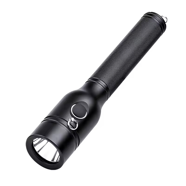 Self Defense Industrial IP68 Aluminum Alloy Non-Slip Durable 320 Lumens Long Distance 180m Portable LED Explosion Proof