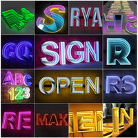 Letrero Luminoso LED RGB de Neón Personalizado para Hogares, Tiendas, Empresas y Centros Comerciales - Forma Personalizable, Control Remoto, 1 Año de Garantía, Decoración