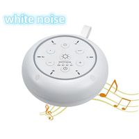 Machine à bruit brun et blanc, sons de la nature, entraîneur de sommeil pour chambre, 30 sons apaisants, pour la relaxation et la thérapie anti-stress