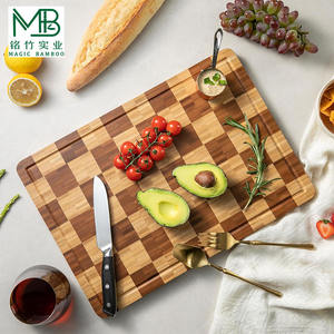 Tablas de Cortar de Bambú de Alta Gama con <span class=keywords><strong>Canales</strong></span> de Drenaje y Asas para Cocinas Modernas, Venta al Por Mayor - Product Image 3