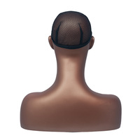 Nuevas llegadas: Maniquí de cabeza humana realista y curvilínea, modelo decorativo clásico y duradero para ropa.