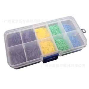 Kits de nettoyage interdentaire et brosses dentaires en plastique en boîtes carrées pour la vente en gros transfrontalière - Product Image 5