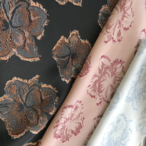 Dễ Dàng Chăm Sóc Durab Mùa Hè Chất Lượng Cao Polyester Satin Floral Print Vải Cho Trang Phục - Product Image 1