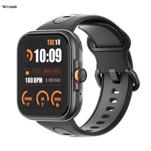 TKYUAN GPS Smart Klocka Gps Sport Smartwatch Écran Amoled Fitness en plein air Hombre Montre Relogio Reloj Inteligente Montre intelligente