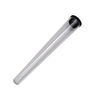 Vente en gros LOGO personnalisé King Size 110m Tube en plastique hermétique anti-odeur conteneur de stockage de cigarettes porte-rouleau de tube avec couvercle