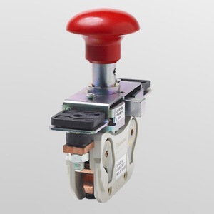 สวิตช์ปุ่มหยุดฉุกเฉินนำเข้า 160A 320VDC 1NO1NC ขั้วต่อสกรู อลูมิเนียมอัลลอย IP22 - Product Image 2