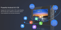 Fanvil I55A Monitor de Videoportero Interior de 7 Pulgadas con Android 9, 1080P H.264, Wi-Fi, PoE, 8 Entradas de Alarma, Relé RS485