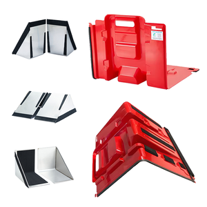 Barrera de inundación extraíble segura Puerta de garaje Barrera de inundación automática Panel Presa Barrera de inundación de agua de plástico en forma de L fácil - Product Image 6