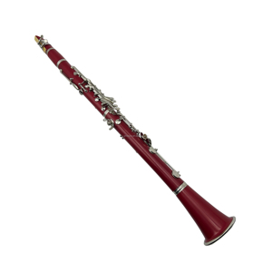 <span class=keywords><strong>Clarinetto</strong></span> Rosso in Plastica a 17 Chiavi <span class=keywords><strong>BB</strong></span> Economico OEM Seasound Factory JYCL301RD con Custodia in Pelle, Sughero Nichelato e Grasso per Sughero - Product Image 5