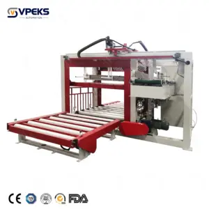 Bags Cases Box Crate High Position Palletizer Machine Conventional Automatic High Level Bag Palletizer VPEKS Automation