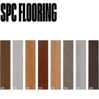 Philippinischer Markt SPC-Bodenbelag SPC-Vinylboden Stein-Kunststoff-Verbundstoff Einfache Installation Wasserdichte Holzmaserung Klick-Planken
