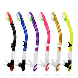 Tuba sec 1,2 m en silicone léger unisexe pour la natation et la plongée - Product Image 1
