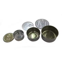 Boîte de conserve en fer blanc vierge, non imprimée, en deux parties, pour l'emballage de sardines et de thon