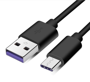 Cable cargador USB tipo C, Cable de carga rápida 5A, blanco y negro, 1M, 1,5 M, 2M, para Samsung S8, S9 <span class=keywords><strong>Plus</strong></span>, Huawei, Cable de datos USB C - Product Image 5