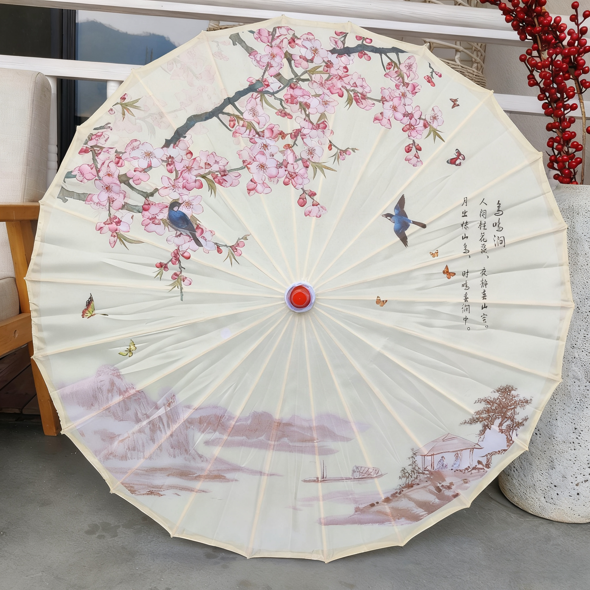 Birds singing in the ravine