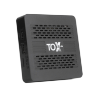 UGOOS tox5 lite Android TV Box Android 14 RJ45 1000M Amlogic S905X5M Quad Core ARM Cortex-A55 2.4G/5G2T2R BT5.4 Set-top Box