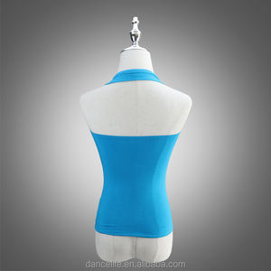 Débardeurs en coton et élasthanne pour femmes, hauts de sport, crop top, <span class=keywords><strong>tenue</strong></span> de gymnastique, <span class=keywords><strong>tenue</strong></span> de danse, <span class=keywords><strong>tenue</strong></span> d'entraînement - Product Image 6