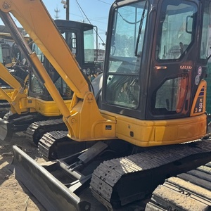 Miniexcavadora Usada de Alto Rendimiento Komatsu PC55 de 5.5 Toneladas, Excavadora Hidráulica Compacta de Orugas en Venta, Pocas Horas de Trabajo - Product Image 3