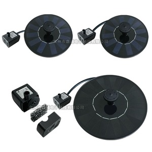 Jovtop Solar <b>Floating</b> Fountain 24V <b>Plastic</b> Garden Water Feature Combo Spray Low Pressure Pond Decor - Product Image 4