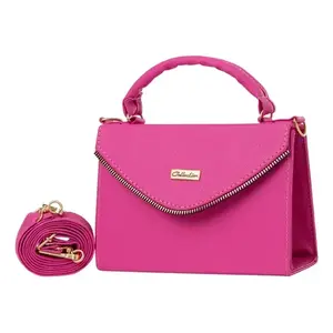 Sac bandoulière pour femme Fana, avec une seule poignée, fermeture éclair, doublure en PU, couleur unie, usage quotidien - Product Image 1