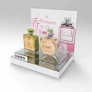 Tùy chỉnh Acrylic chăm sóc da sản phẩm LED hiển thị đứng mỹ phẩm hiển thị truy cập Beauty Salon trang điểm Countertop hiển thị đứng - Product Image 6