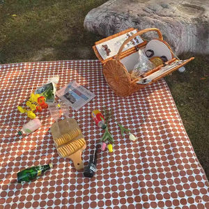 Waterproof Foldable Thickened Picnic <b>Mat</b> Moisture-Proof Outdoor <b>Camping</b> Tent Ground <b>Mat</b> Travel Portable Cushion - Product Image 3