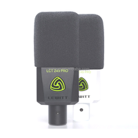 Harga pabrik mikrofon busa kaca depan Filter Pop untuk Lewitt LCT240 249PRO 260 449 640 840 mikrofon kondensor nirkabel