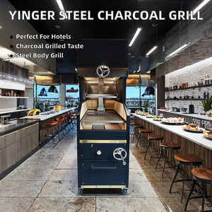 Parrilla Argentina de Carbón de Acero Inoxidable <span class=keywords><strong>Santamaria</strong></span> YGSST650 para Hoteles y Restaurantes - Product Image 2
