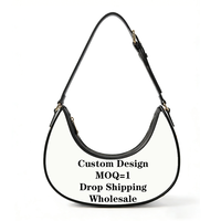 Sac à main en cuir pour femme, style Hawaï, motifs de quilting hawaïens, personnalisation exclusive, sac lune