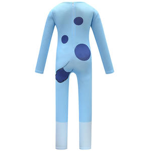 <span class=keywords><strong>Disfraz</strong></span> de Fiesta de Cumpleaños, Halloween, Juego, para Niños, Mono Azul de Bingo, Body Ajustado, Cosplay, Disfraces de Personajes de Anime para Niños - Product Image 4