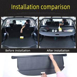 Accesorios de coche 2023 2024 OEM ODM piezas de automóvil paquete estante rodillo para Changan CS55PLUS cortina de equipaje trasera cortina de maletero de coche - Product Image 5