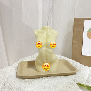 Tùy Chỉnh In Hộp Nhãn Logo Bao Bì Con Người Đường Cong Khỏa Thân Nữ Nữ Nữ Khỏa Thân Nam Nữ Hình Hương Thơm Hình Dạng Cơ Thể Nến - Product Image 3