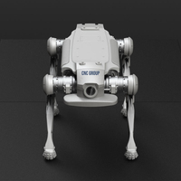 Autonomer Patrouillenroboter-Hund Bionischer Vierbeiniger Roboter für Industrielle Standortinspektion und Überwachung