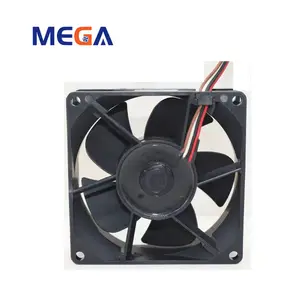 Ventilador de refrigeración silencioso dedicado para equipos industriales de 2V 24V 80mm, ventilación impermeable, adecuado para equipos de comunicación