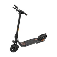 Trottinette électrique adulte N14 KSE, pneus de 10 pouces, 500 W, 35 km/h, éclairage personnalisable, corps en aluminium, trottinette électrique stable, pliable pour adultes