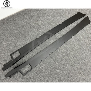 LB Style Glossy Wet Carbon Fiber Rear Side Skirts for Lambo Aventador LP700 <b>Car</b> Parts Auto Accessories - Product Image 4