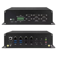 Nuevo Mini PC Industrial sin Ventilador, Core I5-8305G/i7-12650HX/i7 13650HX, RAM DDR5, Pantalla 4K, 4 Puertos LAN para Industria 4.0 IoT