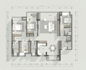 Supdesigner - Rendu 3D résidentiel - Design d'intérieur - Villa de luxe - Service de rendu 3D personnalisé moderne - Design d'intérieur - Product Image 1