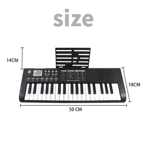 KM-70 Educational Toy Children 37-Key Portable Plastic Kids Electronic <b>Musical</b> <b>Instrument</b> Piano Keyboard - Product Image 6