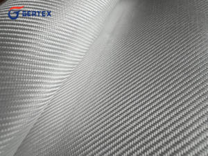 99% SIO2 쿼츠 섬유 원단, 1200도 내열성 고내구성 유리 섬유 소재 재고 보유 직물 - Product Image 2