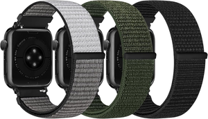 Correas de Nailon para Reloj <span class=keywords><strong>Apple</strong></span> <span class=keywords><strong>Watch</strong></span> de 49mm 45mm 46mm 44mm 42mm 41mm <span class=keywords><strong>40mm</strong></span> 38mm Series 11 10 9 8 7 6 5 4 3 <span class=keywords><strong>SE</strong></span> Ultra 3 2 1 - Product Image 2